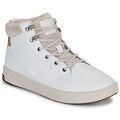Baskets femme sur Grenoble : Baskets montantes Saola BERGEN WARM Blanc