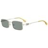 Lunettes de soleil Dsquared D2 0104/S Lunettes de soleil, Palladium/Vert, 52 mm