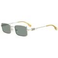 Lunettes sur Grenoble : Lunettes de soleil Dsquared D2 0104/S Lunettes de soleil, Palladium/Vert, 52 mm