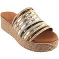 Chaussures Eva Frutos Sandale femme 726 beige Argent&eacute;
