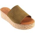 Chaussures Eva Frutos Sandale femme 767 kaki