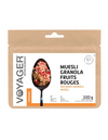 Petit D&eacute;jeuner lyophilis&eacute; Voyager Muesli granola fruits rouges 100 g