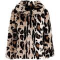Manteau Caf&eacute; Noir JG803 Multicolore