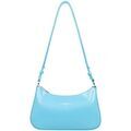 Sac a main LANCASTER Sac porte epaule en cuir Ref 54232 Bleu
