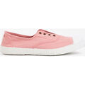 Chaussures Victoria BASKET 1915 TOILE TEINT&Eacute;E DREC &Eacute;LASTIQUE 106623 Rose