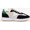Baskets femme sur Grenoble : Baskets basses Victoria BASKET COSMOS NYLON CRO&Ucirc;TE DE CUIR SEMELLE CRANT&Eacute;E 1134100 Gris