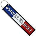 Porte cl&eacute; Clj Charles Le Jeune Porte-cl&eacute;s Vive La France - Bleu Blanc Rouge Multicolore