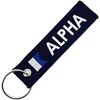 Porte cl&eacute; Clj Charles Le Jeune Porte-cl&eacute;s Alpha Bleu
