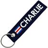 Porte cl&eacute; Clj Charles Le Jeune Porte-cl&eacute;s Charlie Bleu
