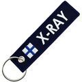 Porte cl&eacute; Clj Charles Le Jeune Porte-cl&eacute;s X-ray Bleu Grenoble