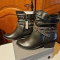 Bottes femme sur Grenoble : Bottines Marco Tozzi Bottines noires femme