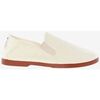 Slip ons Victoria ESPADRILLE GONG FU TOILE &Eacute;LASTIQUES CARAMEL 108019 Blanc
