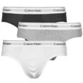 Lingerie homme sur Grenoble : Slips Calvin Klein Jeans HIP BRIEF X3 Multicolore