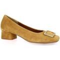 Ballerines Reqin's Ballerines cuir velours havane
