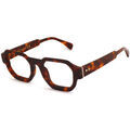 Lunettes sur Grenoble : Lunettes de soleil Xlab ENDERBY Cadres Optiques, Tortue noire/Marron, 53 mm
