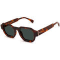 Lunettes sur Grenoble : Lunettes de soleil Xlab ENDERBY Lunettes de soleil, Tortue noire/Vert G15, 53 mm