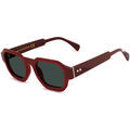 Lunettes sur Grenoble : Lunettes de soleil Xlab ENDERBY Lunettes de soleil, Bordeaux/Vert G15, 53 mm
