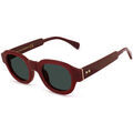 Lunettes sur Grenoble : Lunettes de soleil Xlab SUMBAWA Lunettes de soleil, Bordeaux/Vert G15, 48 mm