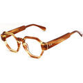 Lunettes sur Grenoble : Lunettes de soleil Xlab LEYTE Cadres Optiques, Marron ray&eacute;/Marron, 51 mm