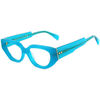 Lunettes de soleil Xlab TAVOLARA Cadres Optiques, Eau verte, 53 mm