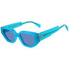 Lunettes de soleil Xlab TAVOLARA Lunettes de soleil, Eau verte/Bleu clair, 53 mm