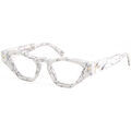 Lunettes de soleil Xlab SUMATRA Cadres Optiques, Marbre blanc/Marron, 47 mm Grenoble
