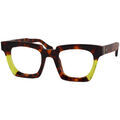 Lunettes de soleil Xlab STEWART Cadres Optiques, Tortue / Citron vert/Fum&eacute;e, 49 mm Grenoble