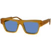 Lunettes de soleil Xlab CARNEY Lunettes de soleil, Jaune opaque/Bleu clair, 51 mm