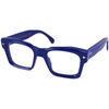 Lunettes de soleil Xlab Mod&egrave;le Campbell antireflet, couleur bleue Cadres Optiques, Bleu