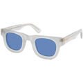 Lunettes de soleil Xlab FLORES Lunettes de soleil, Blanc opaque transparent/Bleu cla Grenoble