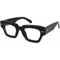 Lunettes de soleil Xlab MELVILLE Cadres Optiques, Noir mat/Marron, 48 mm