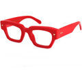 Lunettes de soleil Xlab MELVILLE Cadres Optiques, Rouge, 48 mm