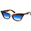 Lunettes de soleil Xlab SEYCHELLES Lunettes de soleil, &eacute;caille/Bleu clair, 55 mm