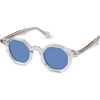 Lunettes de soleil Xlab LANZAROTE Lunettes de soleil, Transparent/Bleu clair, 43 mm