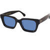 Lunettes de soleil Xlab Mod&egrave;le Phuket, polaris&eacute; noir/bleu clair Lunettes de soleil Noir
