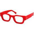 Lunettes de soleil Xlab KOMODO Cadres Optiques, Rouge/Fum&eacute;e, 45 mm Rouge Grenoble