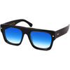 Lunettes de soleil Xlab ST. JEAN Lunettes de soleil, Noir/Bleu clair, 54 mm