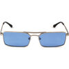 Lunettes de soleil Xlab Mauritius Lunettes de soleil, Or/Bleu clair, 55 mm Dor&eacute;