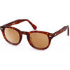 Lunettes de soleil Xlab 8004 style moscot Cadres Optiques, Havana clair/Marron, 48 m