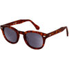 Lunettes de soleil Xlab 8004 style moscot Cadres Optiques, Havana clair/Gris, 48 mm