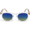 Lunettes de soleil Xlab 8004 style moscot Lunettes de soleil, Transparent/Jaune coba