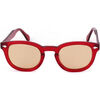 Lunettes de soleil Xlab 8004 style moscot Lunettes de soleil, Bordeaux/Marron, 58 mm
