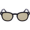 Lunettes de soleil Xlab 8004 style moscot Lunettes de soleil, Noir/Marron, 48 mm