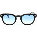 Lunettes sur Grenoble : Lunettes de soleil Xlab 8004 style moscot Lunettes de soleil, Noir/Bleu clair, 48 mm