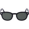 Lunettes de soleil Xlab 8004 style moscot Lunettes de soleil, Noir/Vert G15, 48 mm