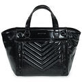 Sac &agrave; main Ikks 1440 MEDIUM ZIP VARNISH Noir