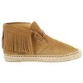 Baskets femme sur Grenoble : Baskets Saint Laurent Chaussures &agrave; lacets en daim Marron