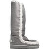 Bottes Mou FW101052B ESKIMO 40 RHINESTONES LOGO SSIL Argent&eacute;
