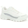 Baskets femme sur Grenoble : Baskets basses Crosby white casual closed sport shoe