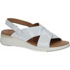 Sandales Caprice white naplak casual open sandals
